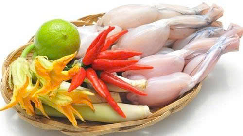 Ếch làm sạch con lớn