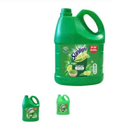 Nước rửa chén sunlight trà xanh – 5l