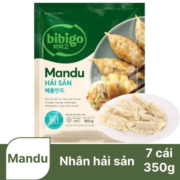 Bánh mandu hải sản 350g